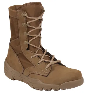 Rothco V-Max Lightweight Tactical Boot AR 670-1 Coyote Brown