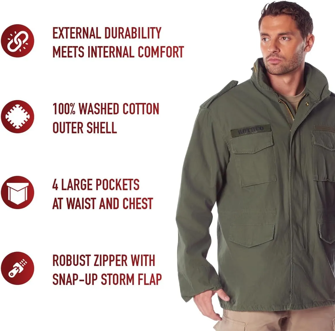 Rothco Vintage M-65 Field Jacket