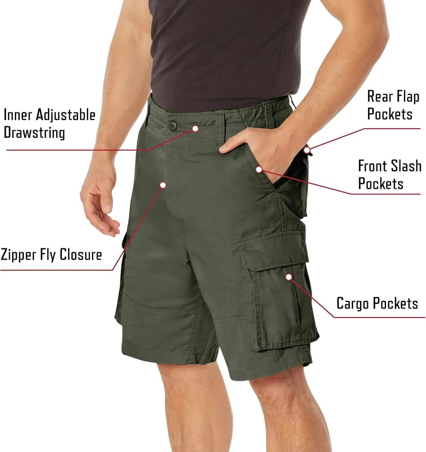 Rothco Vintage Paratrooper Shorts