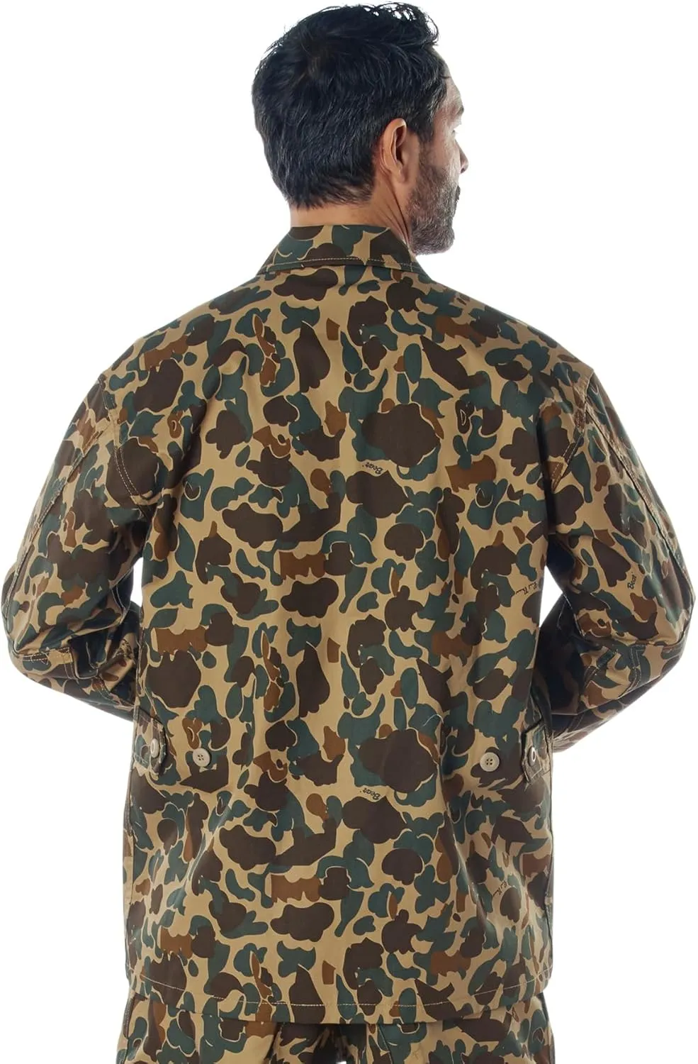 Rothco X Bear Archery Fred Bear Camo BDU Shirt – Long Sleeve Hunting Shirt – Utility Pockets for Bowhunting Gear