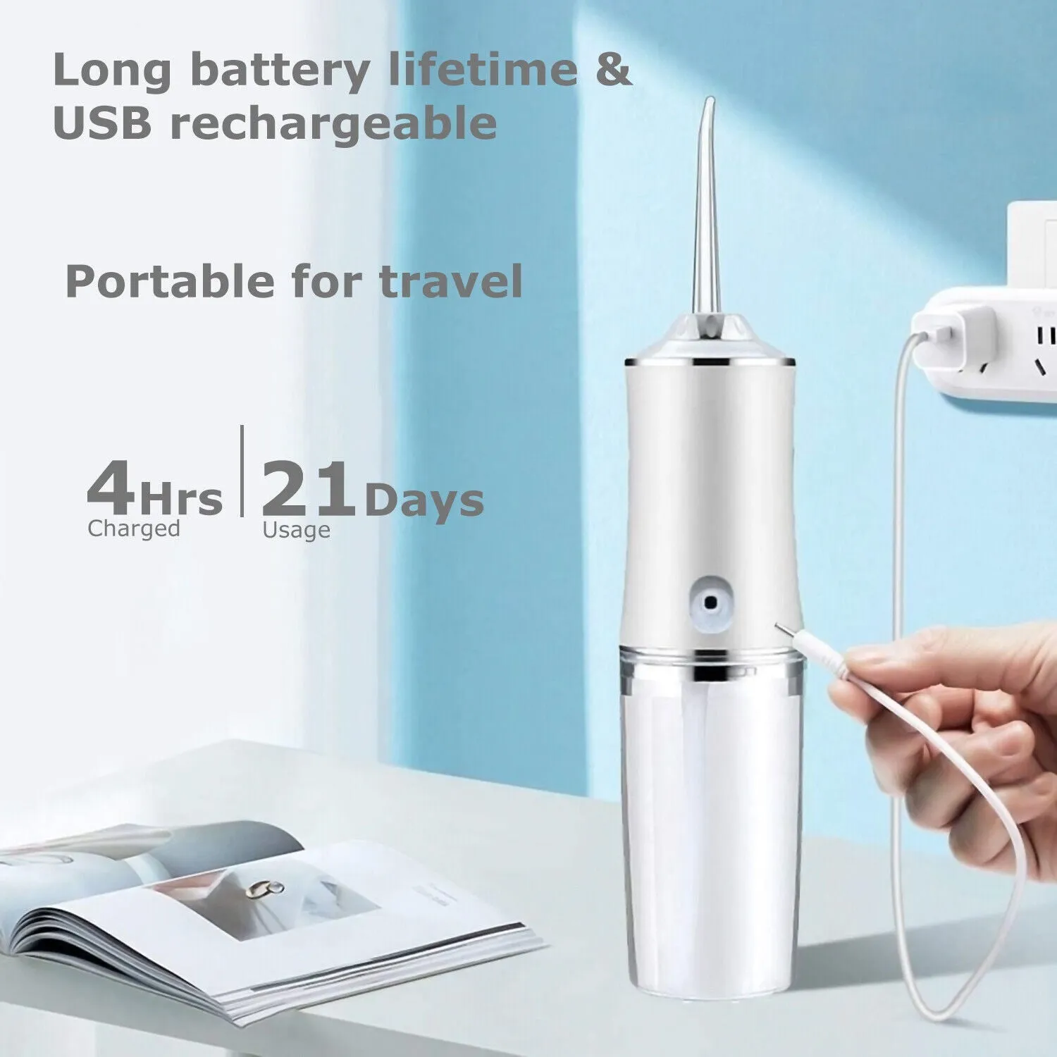 Royaleva Portable Dental Water Flosser for Travel Use