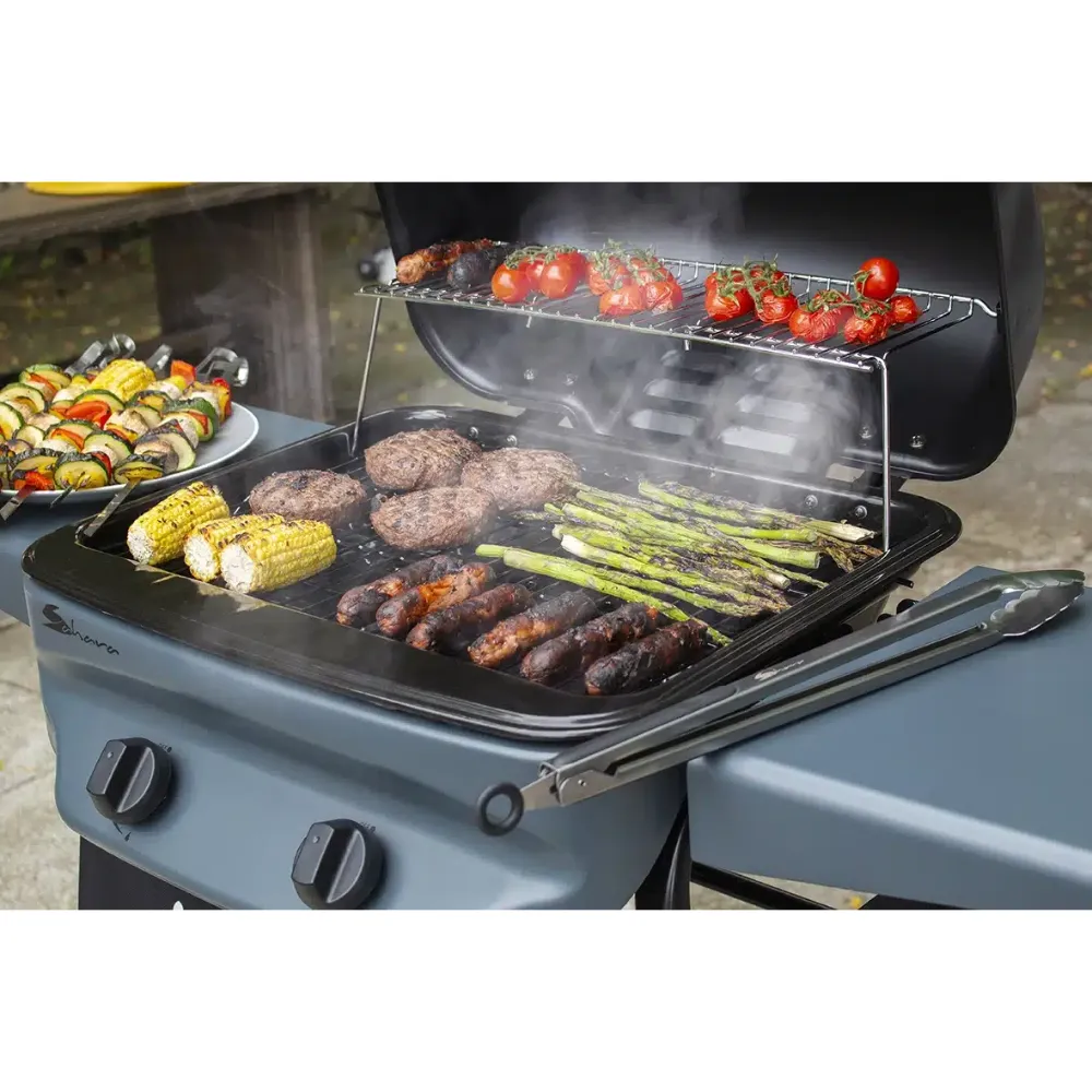 Sahara Rapid Assembly Gas 2 Burner BBQ