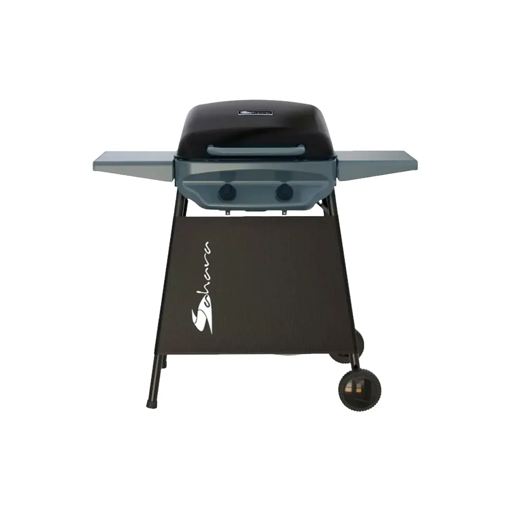 Sahara Rapid Assembly Gas 2 Burner BBQ