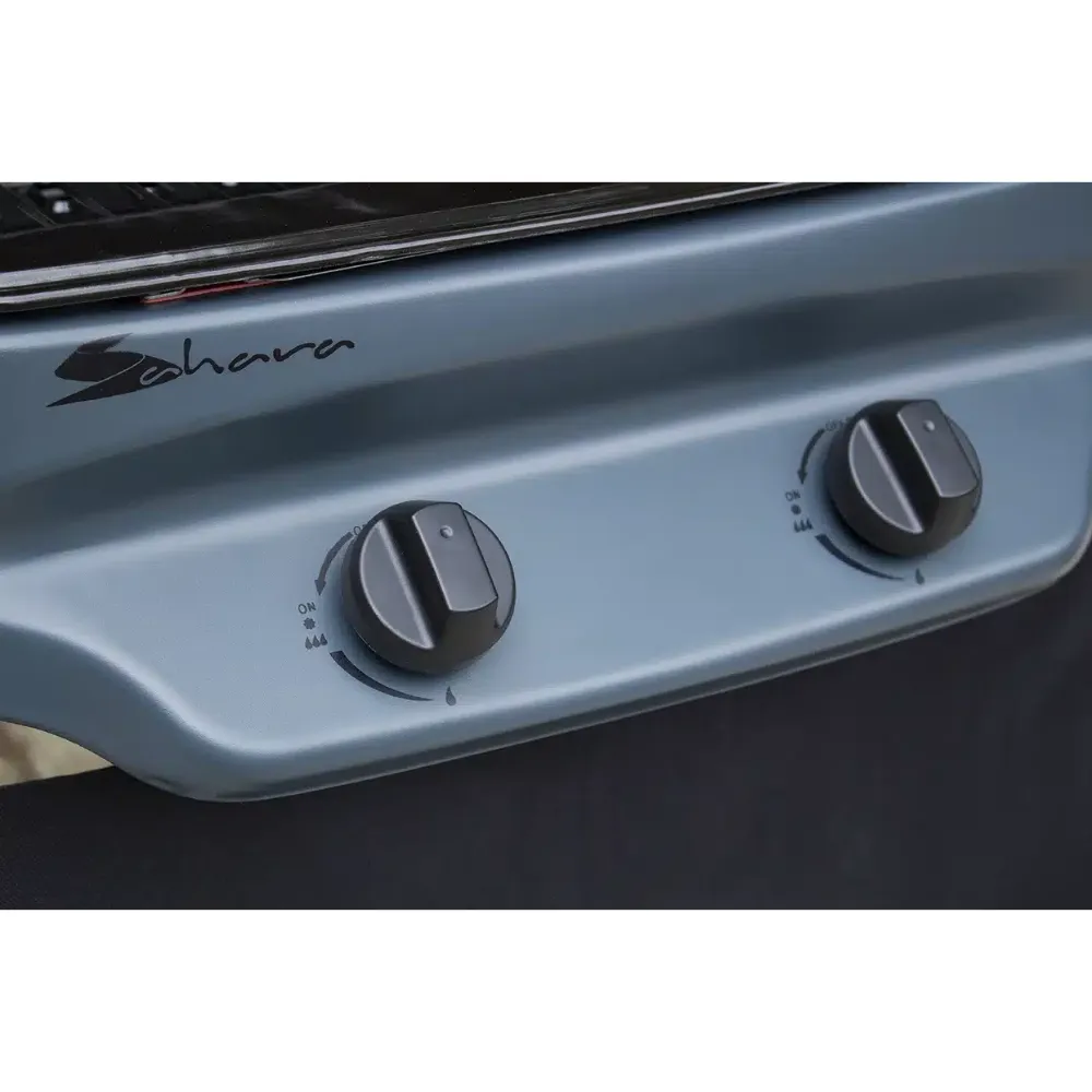 Sahara Rapid Assembly Gas 2 Burner BBQ