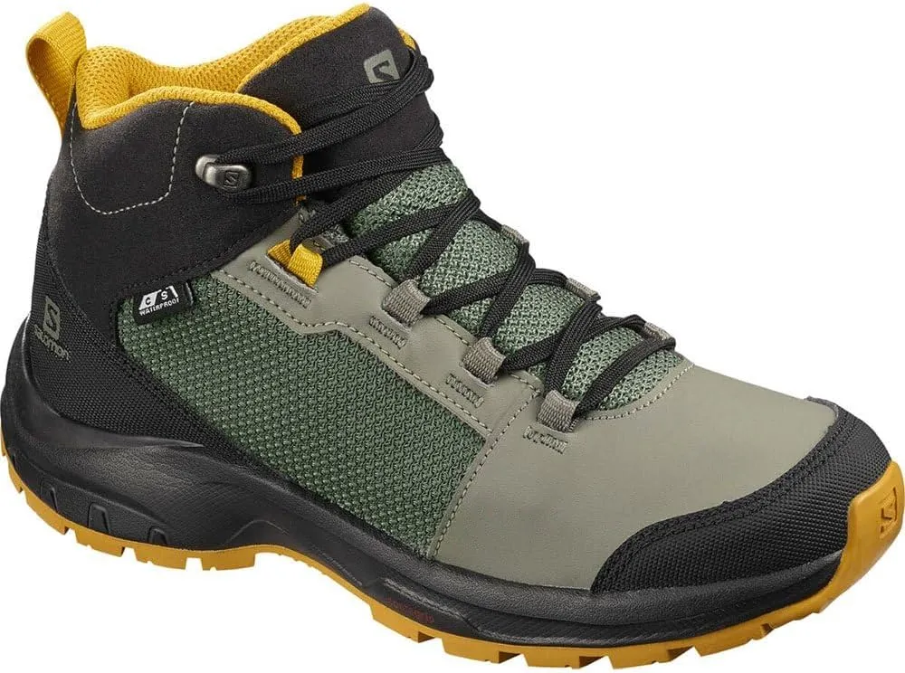 Salomon Unisex-Child Kids Outward CLIMASALOMON Waterproof Hiking Boots