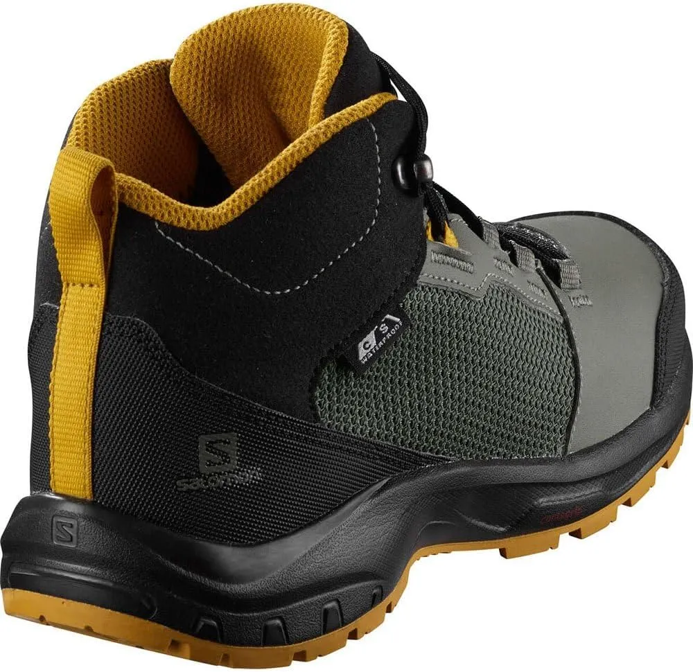 Salomon Unisex-Child Kids Outward CLIMASALOMON Waterproof Hiking Boots
