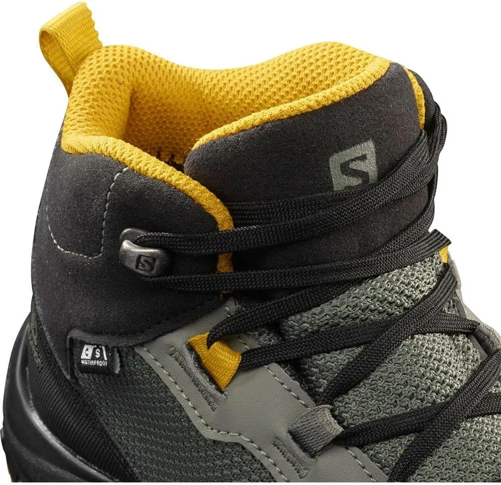 Salomon Unisex-Child Kids Outward CLIMASALOMON Waterproof Hiking Boots