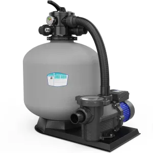 SFP505 2 HP Sand Filter Pump 8917GPH with Timer 20in Up to 38000GAL