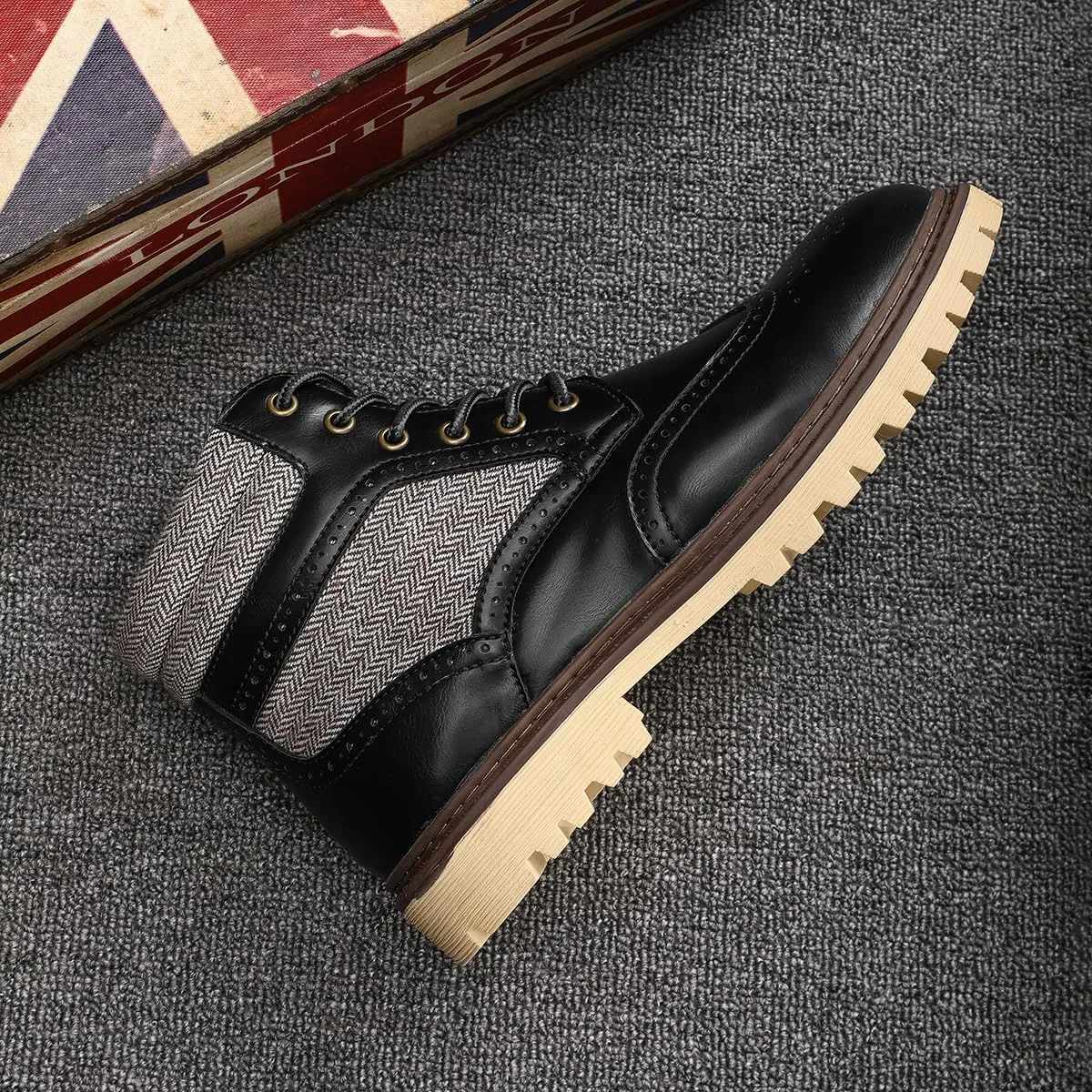 Shaire Men's fashionable outdoor hiking boots