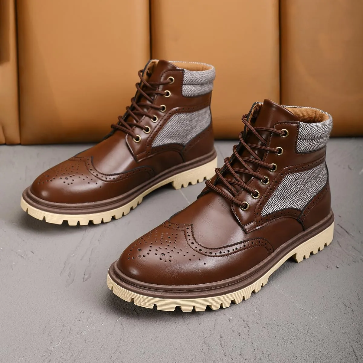 Shaire Men's fashionable outdoor hiking boots