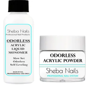 SHEBA NAILS State Board Sealed Odorless Nail Acrylic Basic Kit