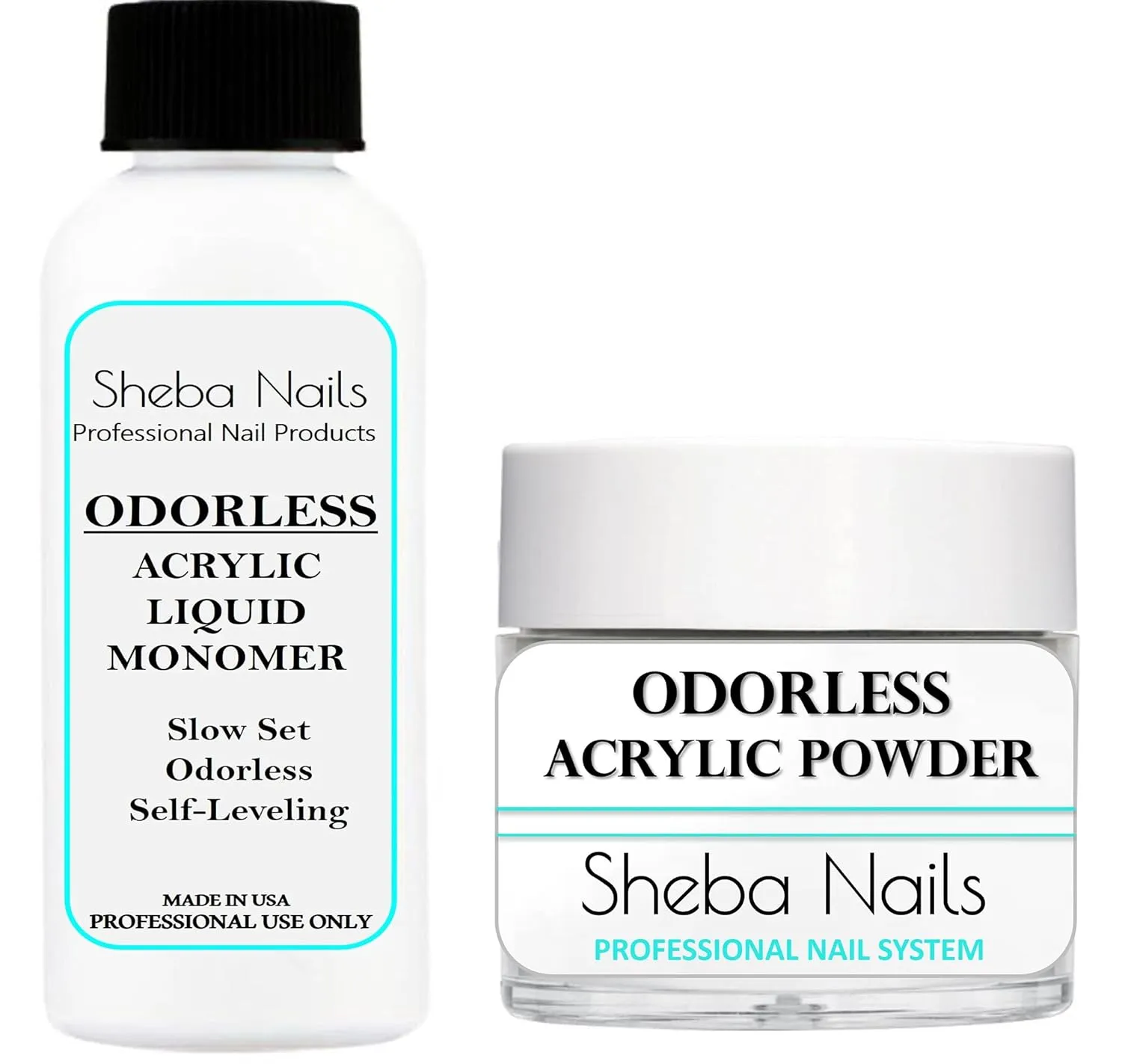 SHEBA NAILS State Board Sealed Odorless Nail Acrylic Basic Kit