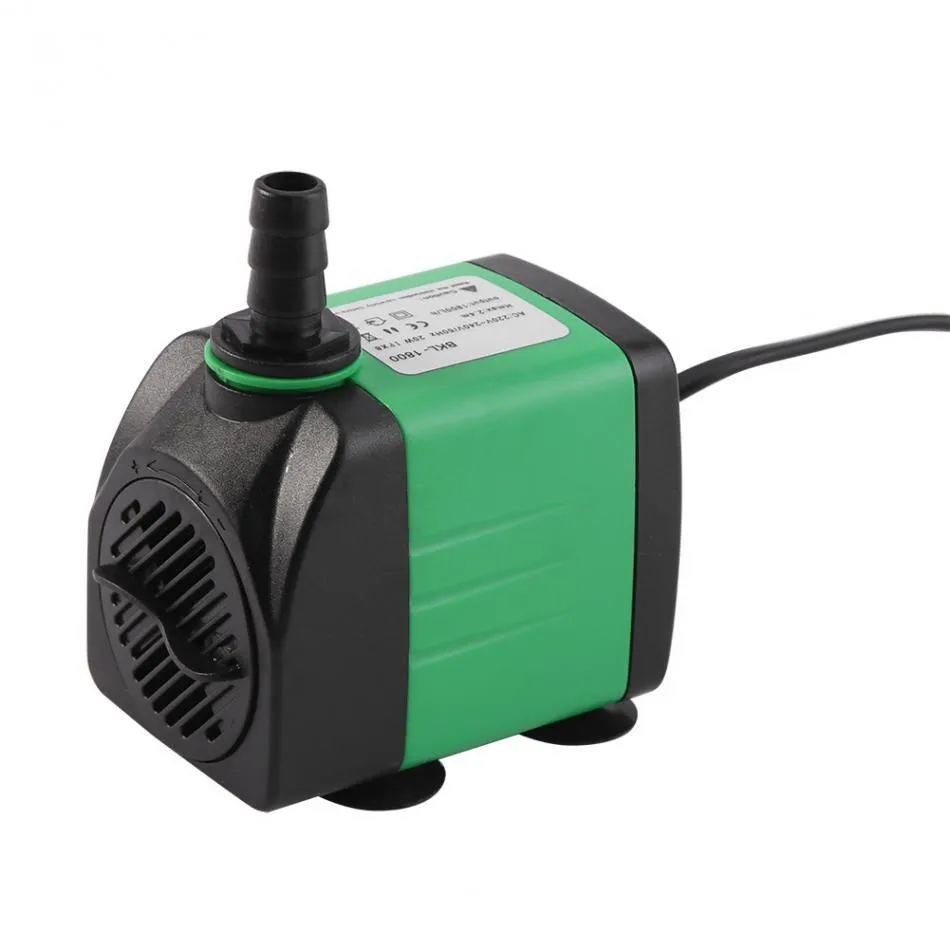 Silent Submersible Pump & Filter for Small Fish Tanks