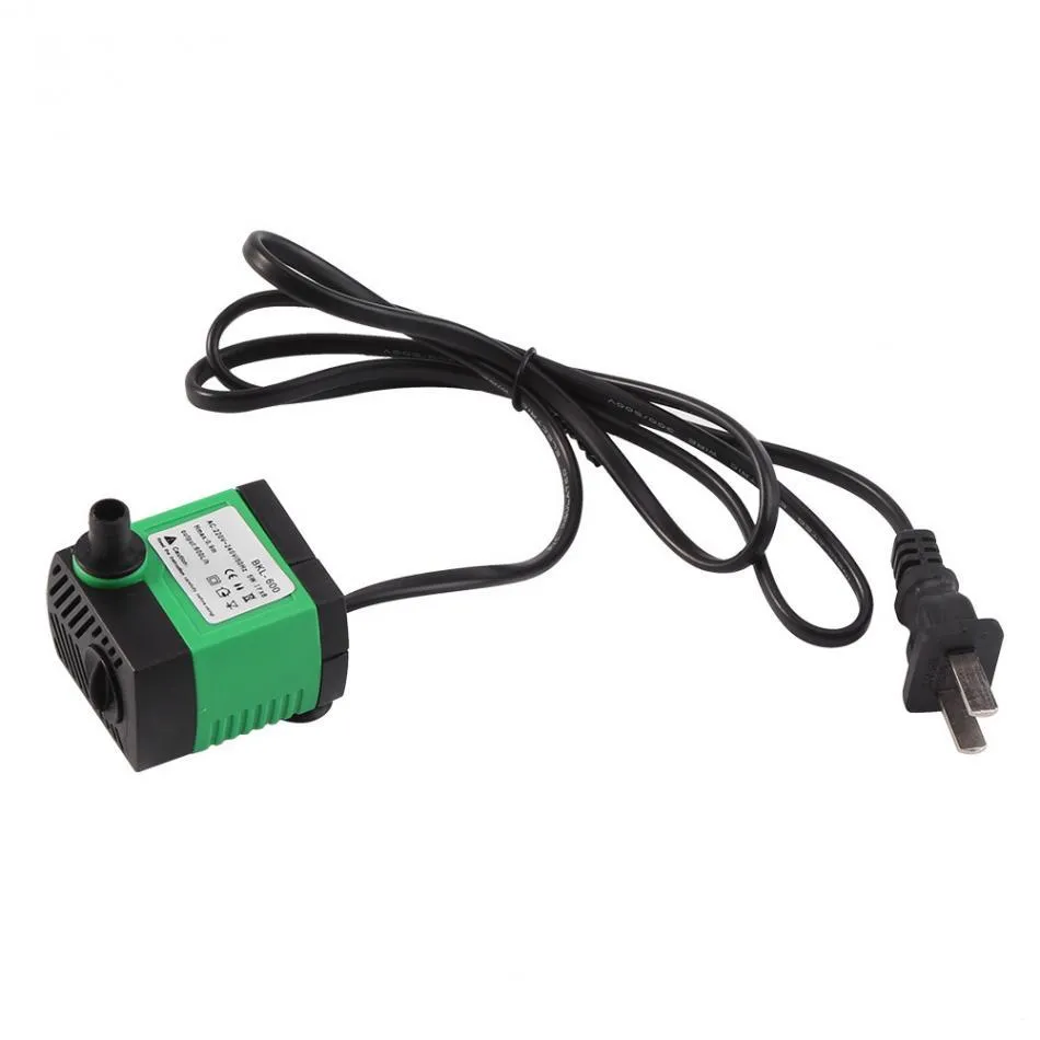 Silent Submersible Pump & Filter for Small Fish Tanks