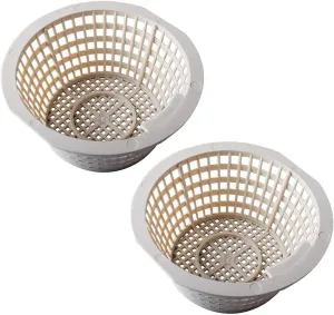 Skimmer Basket for Above Ground and in Ground Swimming Pool Replacement Parts Compatible with Swimline Hydrotools 8928 Olympic ACM88 Pack of 2