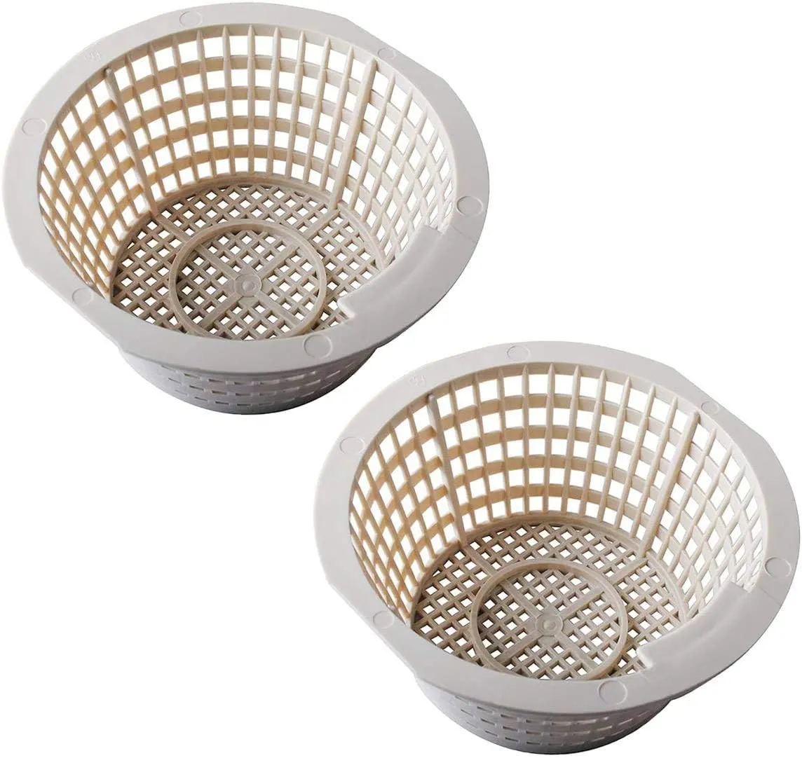 Skimmer Basket for Above Ground and in Ground Swimming Pool Replacement Parts Compatible with Swimline Hydrotools 8928 Olympic ACM88 Pack of 2
