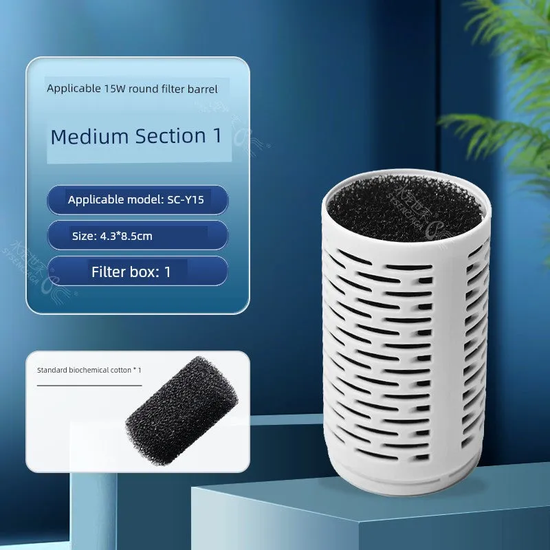 Small Fish Tank Oxygen Pump, Built-in Mute Fish Filter