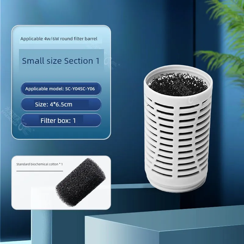 Small Fish Tank Oxygen Pump, Built-in Mute Fish Filter