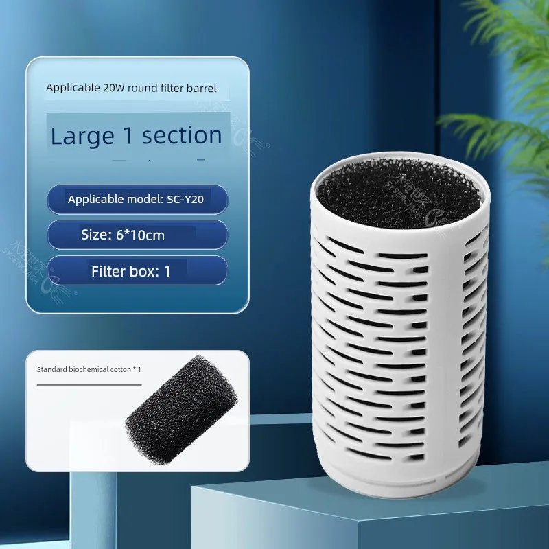 Small Fish Tank Oxygen Pump, Built-in Mute Fish Filter