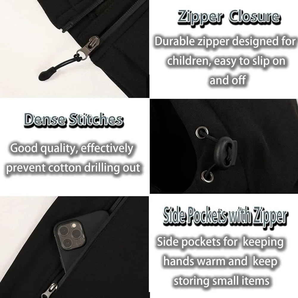 SNOW DREAMS Boys Spring Fall Winter Jacket Boys' Outerwear Jackets & Coats Hooded Waterproof