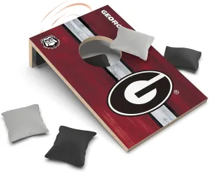 SOAR NCAA Tabletop Cornhole Game and Bluetooth Speaker