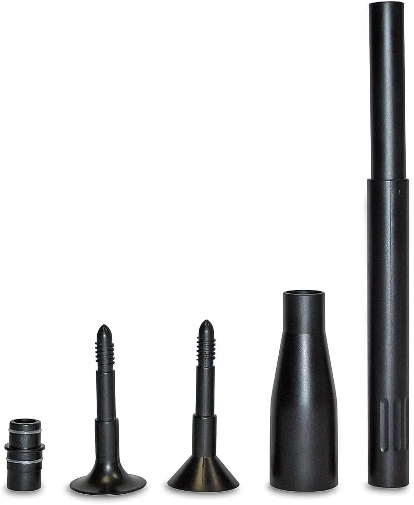 Spaces Places 1409 Small Fountain Nozzle Combo-Mini Waterbell and Trumpet - Aerates Water for Koi, Goldfish, and Other Fish - Ideal for Small Ponds, Water Gardens, and Other Water Statuaries, Black