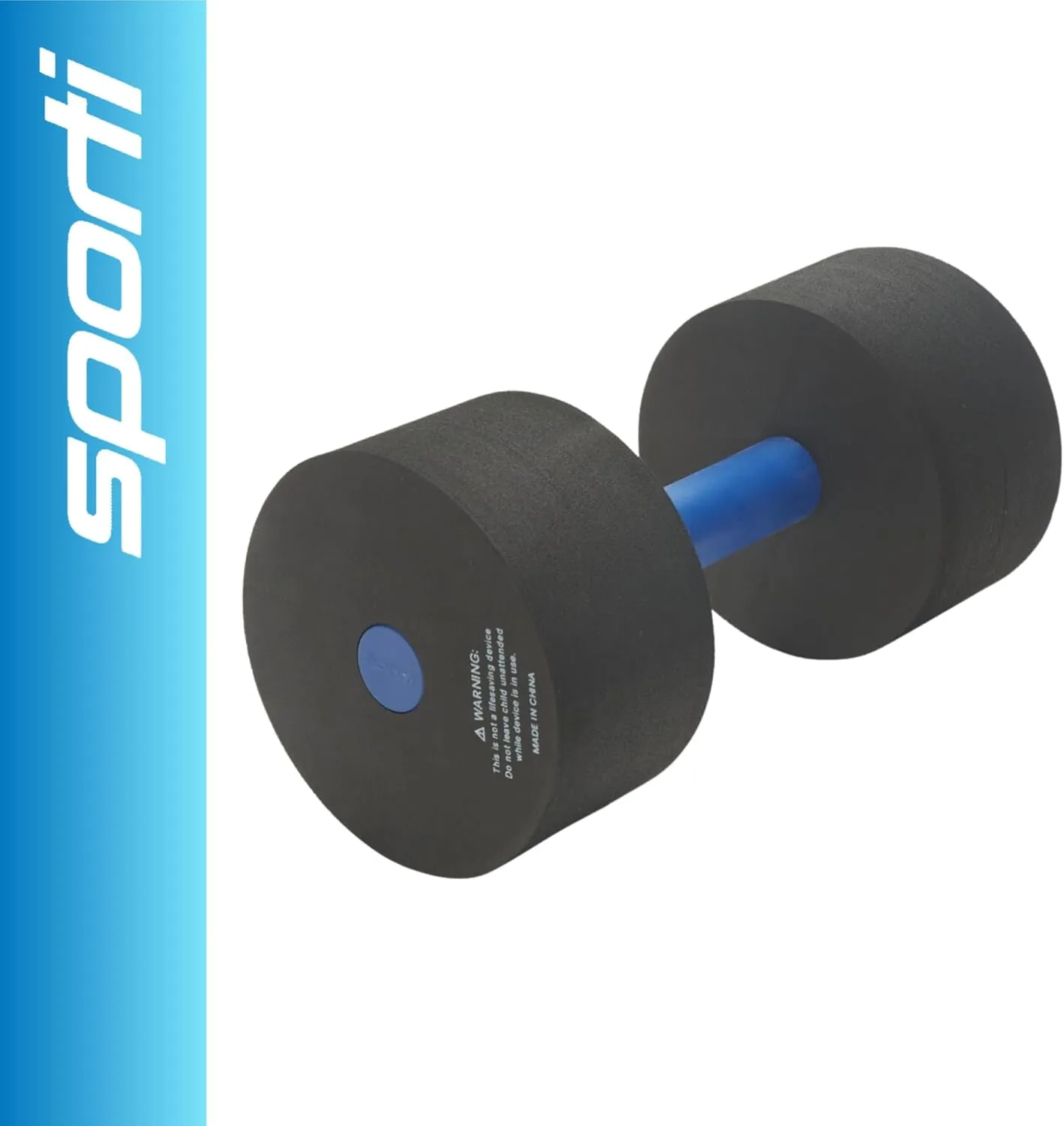 Sporti Aquatic Fitness Dumbbells Water Weights for Water Aerobics Fitness and Pool Exercises, Strengthening Upper Body
