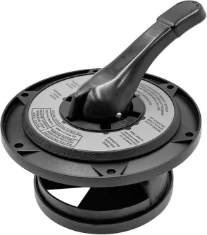 SPX0714BA Key Cover and Handle Assembly，Compatible with Hayward Multi-Port Valves Model SP0714T,Also Compatible with Pro Series Side and top Mount Sand Filter Models S210S, S220T2