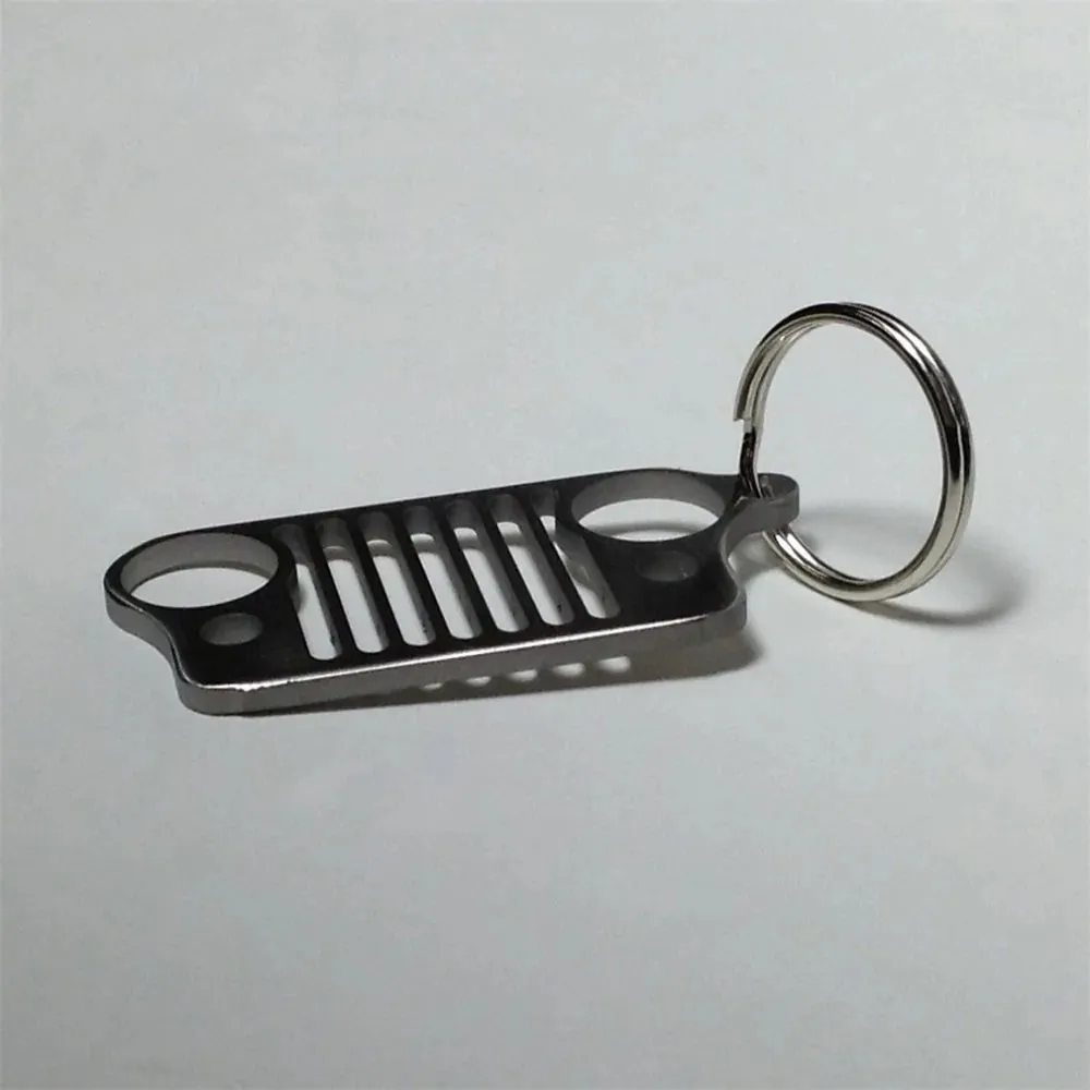 Stainless Steel Grill Keychain
