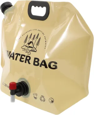 SUPVOX Collapsible Water Container Bag Food Grade Plastic Storage Pouch Portable Camping Water Bladder Emergency Water Jug for Backpacking Camping Picnic