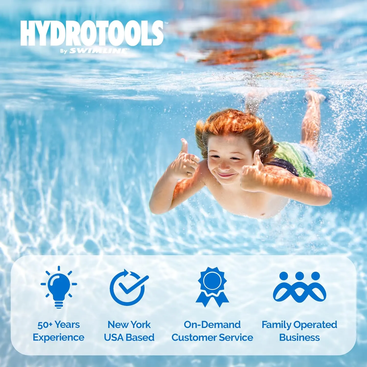 SWIMLINE HYDROTOOLS Above-Ground Pool Cartridge Tank & Replacement Filter Element - 90 Sq. Ft. High-Performance Filtration, Sure-Flo Pro System, Pump or Base Not Included