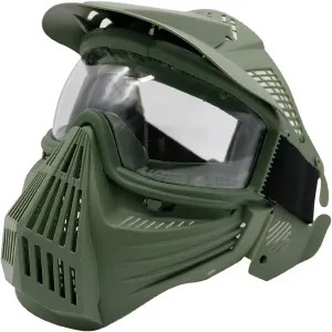 Tactical Mask Airsoft Masks, for Airsoft BB Hunting, CS Game Full Face Tactical Gear, Impact Resistant with Goggles, Motocross Skiing Outdoor Activities
