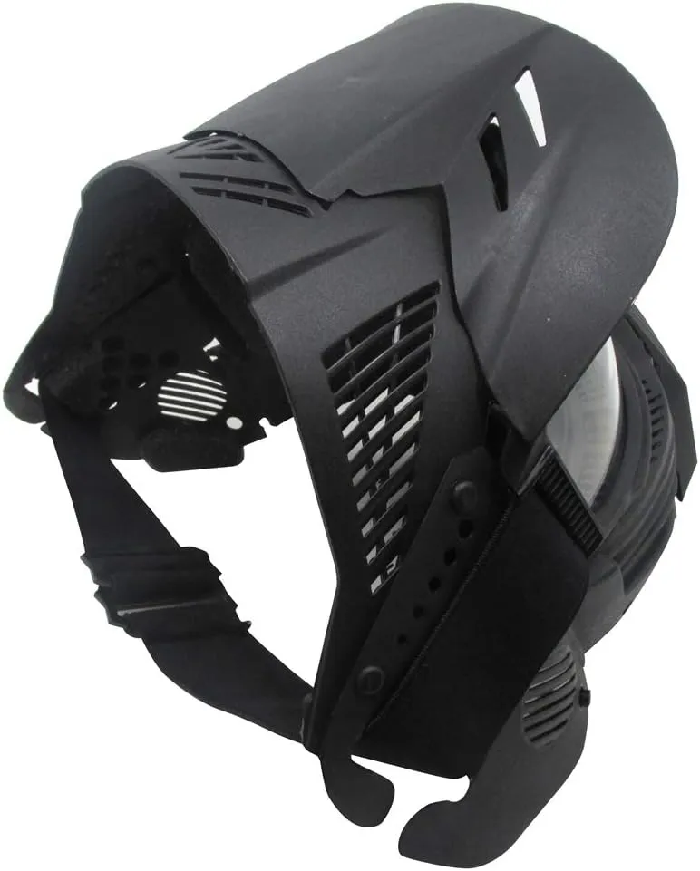 Tactical Mask Airsoft Masks, for Airsoft BB Hunting, CS Game Full Face Tactical Gear, Impact Resistant with Goggles, Motocross Skiing Outdoor Activities