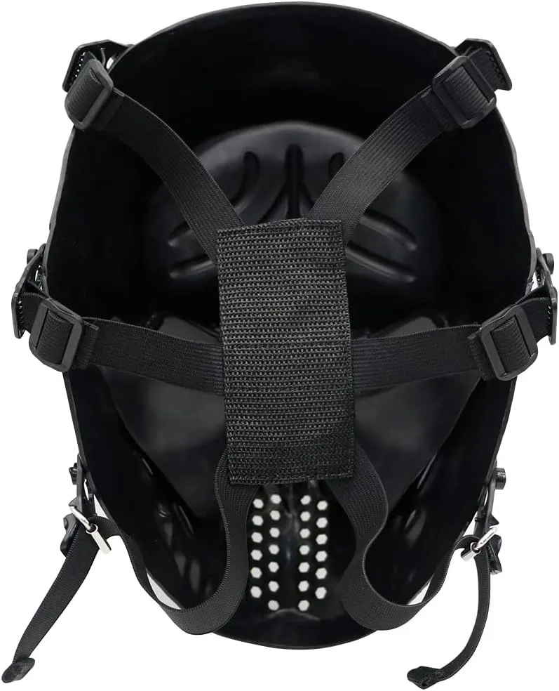 Tactical Mask Skull Full Face Masks, Airsoft Mask, for Halloween Cosplay Party CS Survival Games Shooting