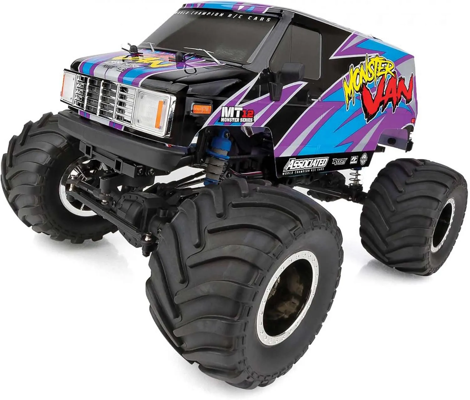 Team Associated MT12 Monster Van RTR LiPo Combo ASC40008C