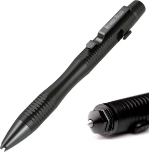 The Atomic Bear Stealth Pen Pro Tactical Pen for Self Defense - Enhanced Writing Survival Pen with Glass Breaker to Escape & Defend - Bonus Training to Protecting Yourself - Great Gift for Men