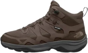 THE NORTH FACE Men's Hedgehog 3 Mid Waterproof Hiking Boot | Ripstop Leather Upper, Rubber Outsole Shoe