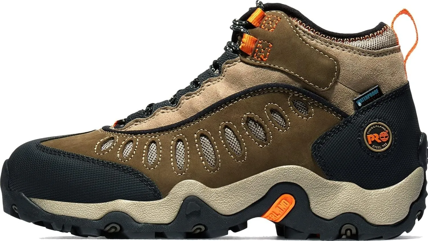 Timberland PRO Men's Mudslinger Mid Waterproof Lace-Up Fashion Sneaker