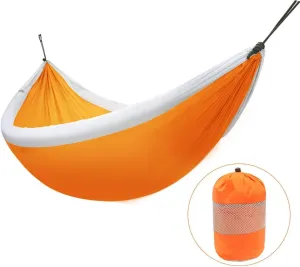 Ultralight Parachute Hammock,Portable Camping Hammock,Breathable Quick-Drying Sustainable Anti-Rollover Backpacking Hiking Garden B 240x173cm