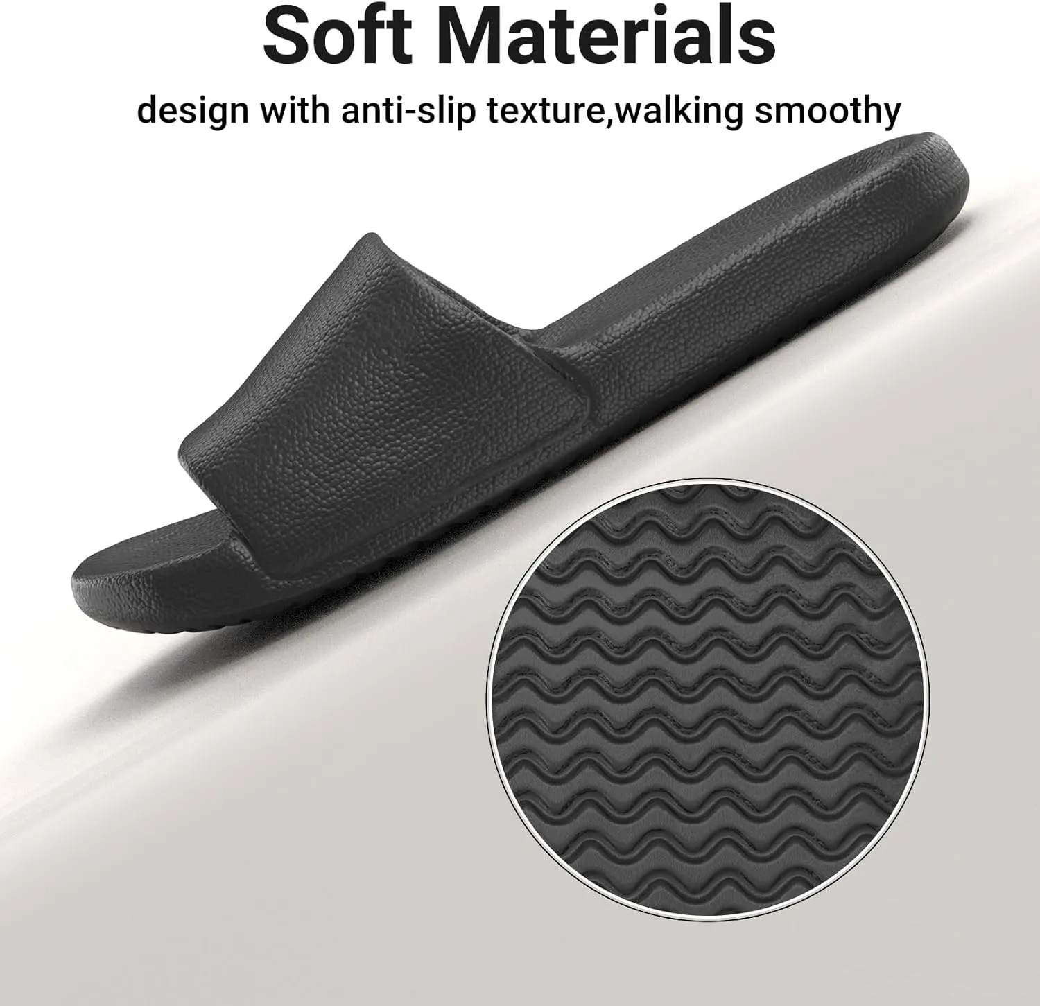 Unisex Cloud Slides for Women Men - House Slippers with Arch Support Quick-Drying Recovery Spa Bath Pool Beach Slides Pillow Slippers Non-Slip - Perfect for Home, Beach, and Travel