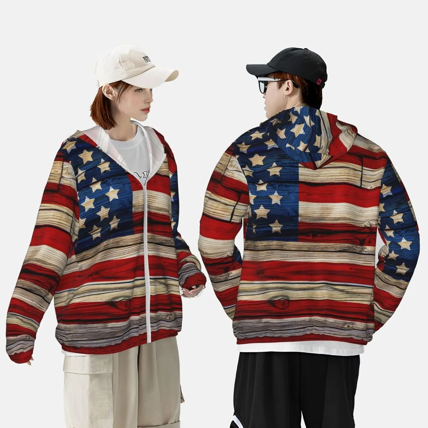 Unisex UPF 50 Long Sleeve Sun Protection Shirts Fishing Hiking Shirts