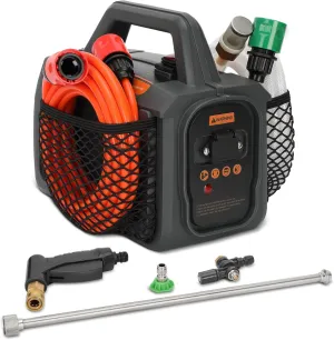 Updated ZPB140 Port A Blaster HVAC Coil Cleaning Sprayer,Portable Coil Jet Cleaner,HVAC Pressure Washer for AC 120V 80W Indoor or Outdoor Cleaning, Flow Rate 4L/min, Working Pressure 0.7-1.0MPa