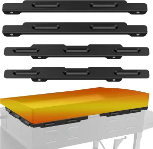 Upgraded Magnetic Wind Guards for Blackstone Griddle 36 Inch,Stainless Steel Wind Guards Blackstone Griddle Accessories for Grill,Protect Flame,Hold Heat