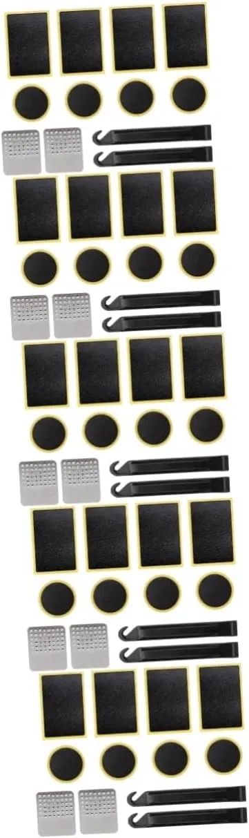 UPKOCH Bike Tire Re Patch Kit Tire Maintenance Tools for Self Adhesive Patches