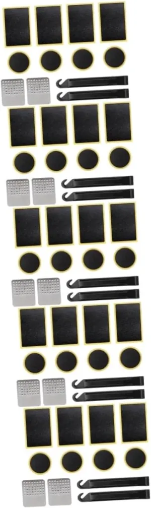 UPKOCH Bike Tire Re Patch Kit Tire Maintenance Tools for Self Adhesive Patches