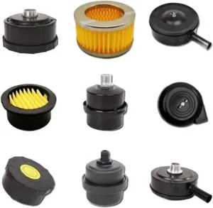 Various Models Silent Oil-free Engine Air Pump Accessories Air Compressor Muffler Muffler Filter 1PCS(Color:8)
