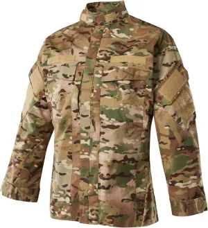Vertx Recon Garrison Mens Tactical Shirt Long Sleeve, Ripstop Zip Up Shirts for Hunting, Fishing, EDC Survival Outdoor Gear