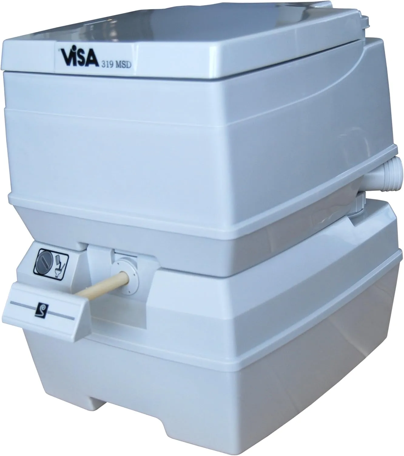   Visa Marine Potty 18 Litre Toilet Grey (DEF319)