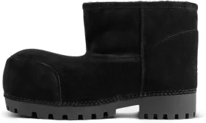 VOMIRA Suede Platform Snow Boots for Women Classic Round Toe Fur Hippy Winter Boots Slip On Knee High Boots Women Brown Boots Comfortable Chunky Heel Trending Shoes
