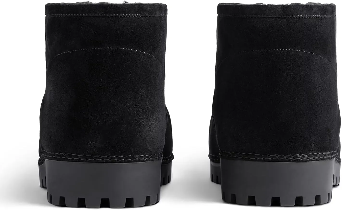 VOMIRA Suede Platform Snow Boots for Women Classic Round Toe Fur Hippy Winter Boots Slip On Knee High Boots Women Brown Boots Comfortable Chunky Heel Trending Shoes